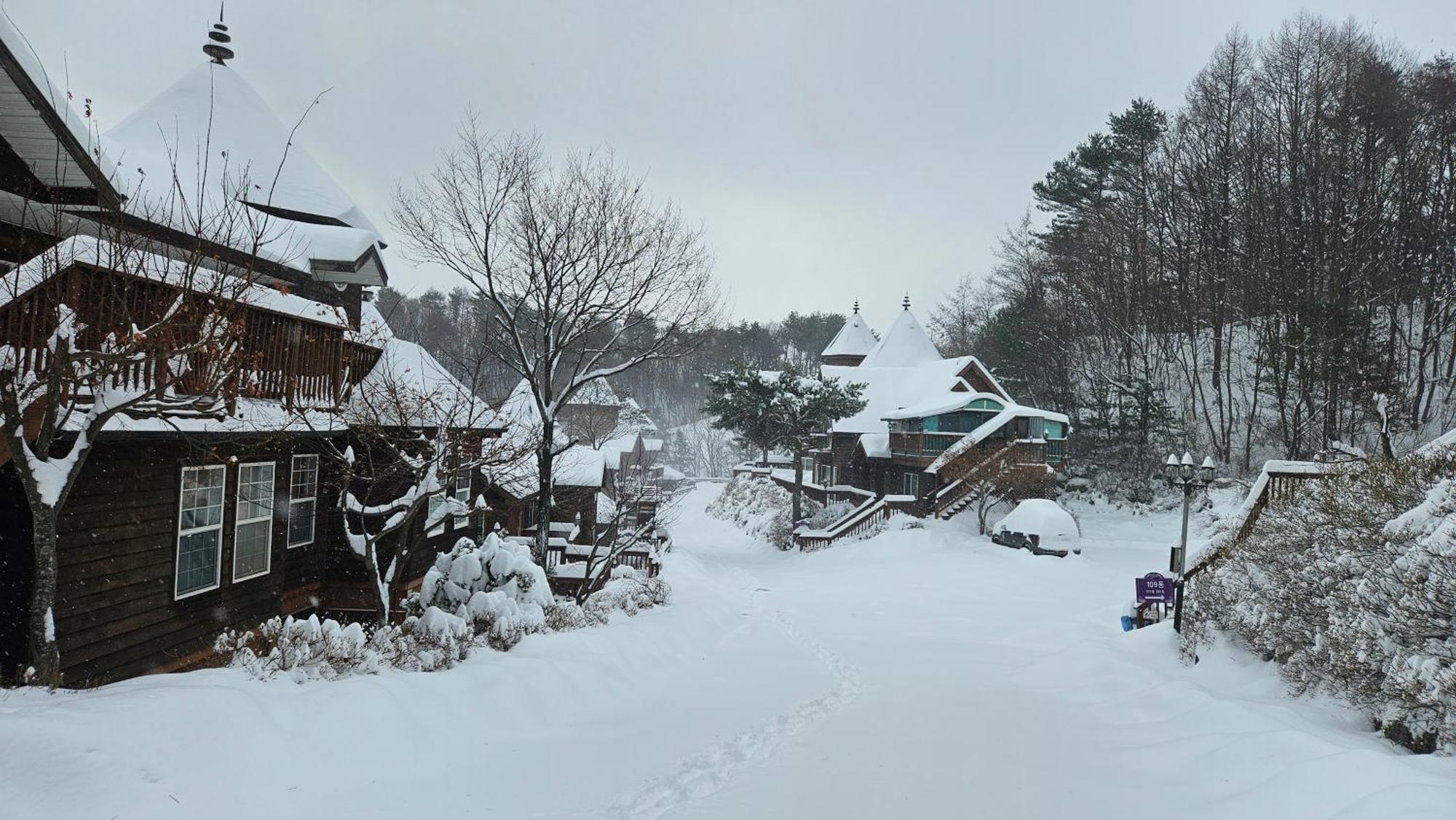 Elf Resort Hotel Phjongcshang Kültér fotó