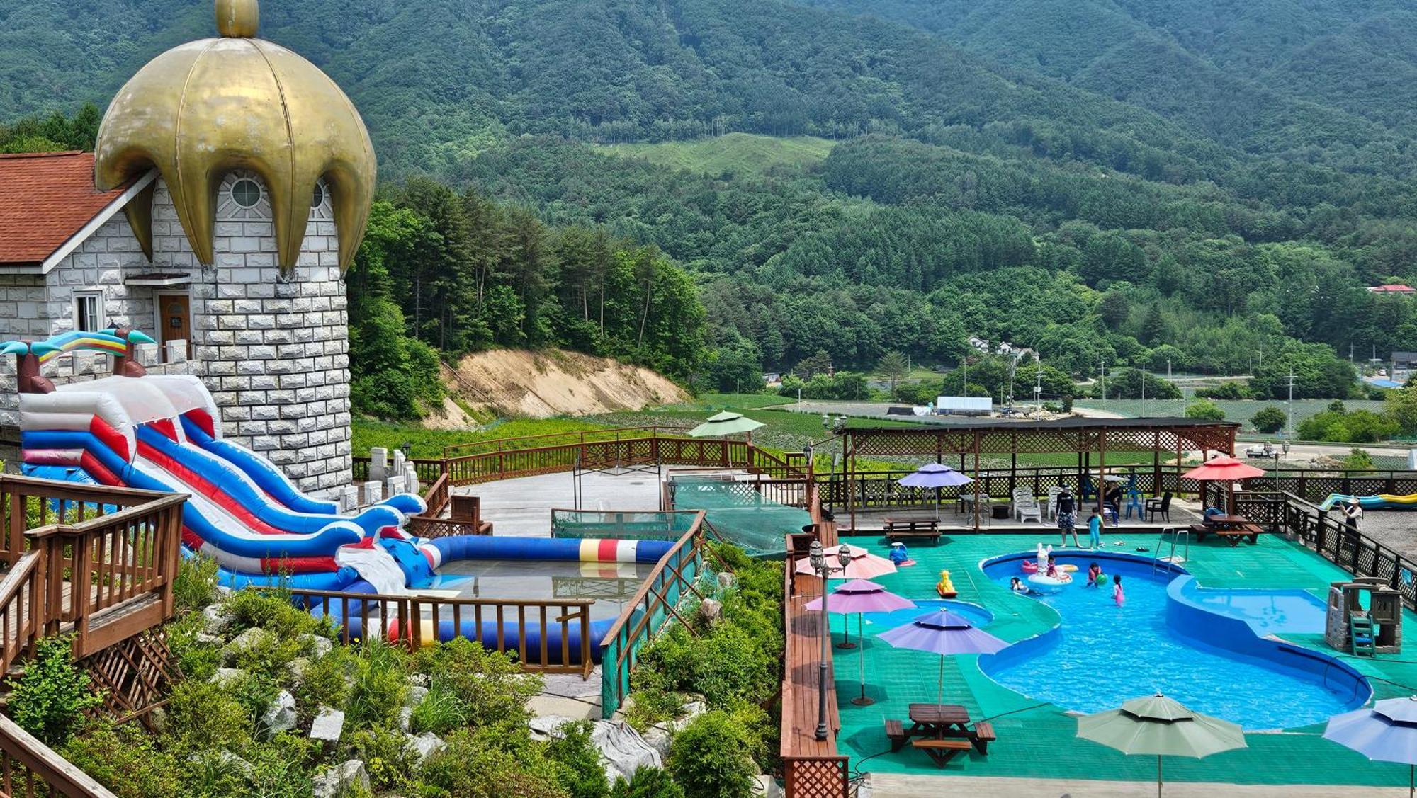 Elf Resort Hotel Phjongcshang Kültér fotó